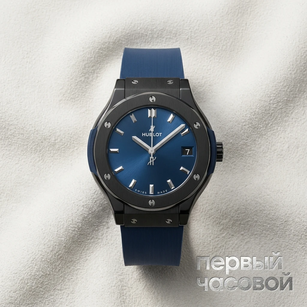 Hublot Classic Fusion Ceramic Blue 33 mm 581.CM.7170.RX