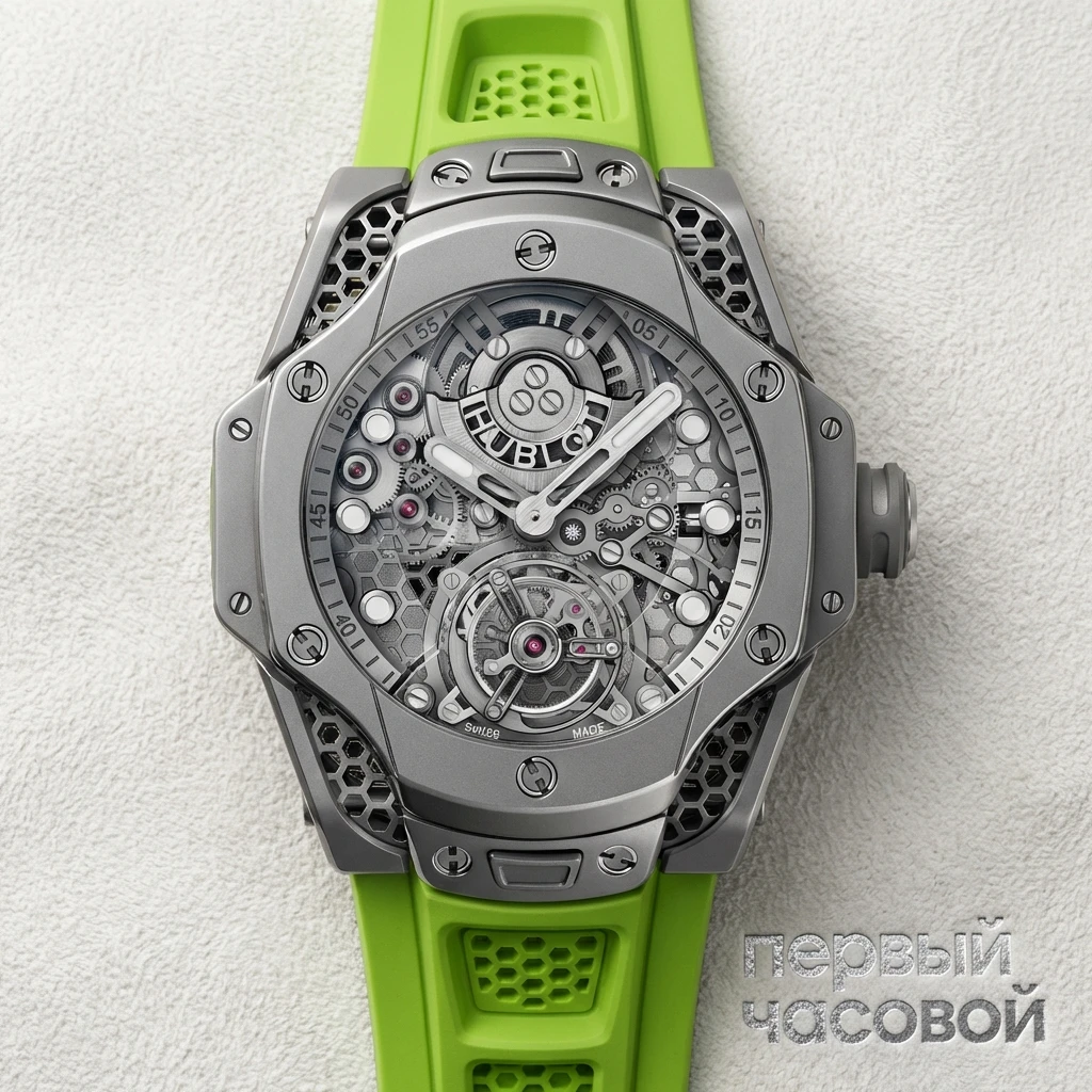 Купить элитные часы Hublot Big Bang Tourbillon SR_A By Samuel Ross 428.NX.0101.RX.SRA23: в наличии в Москве!