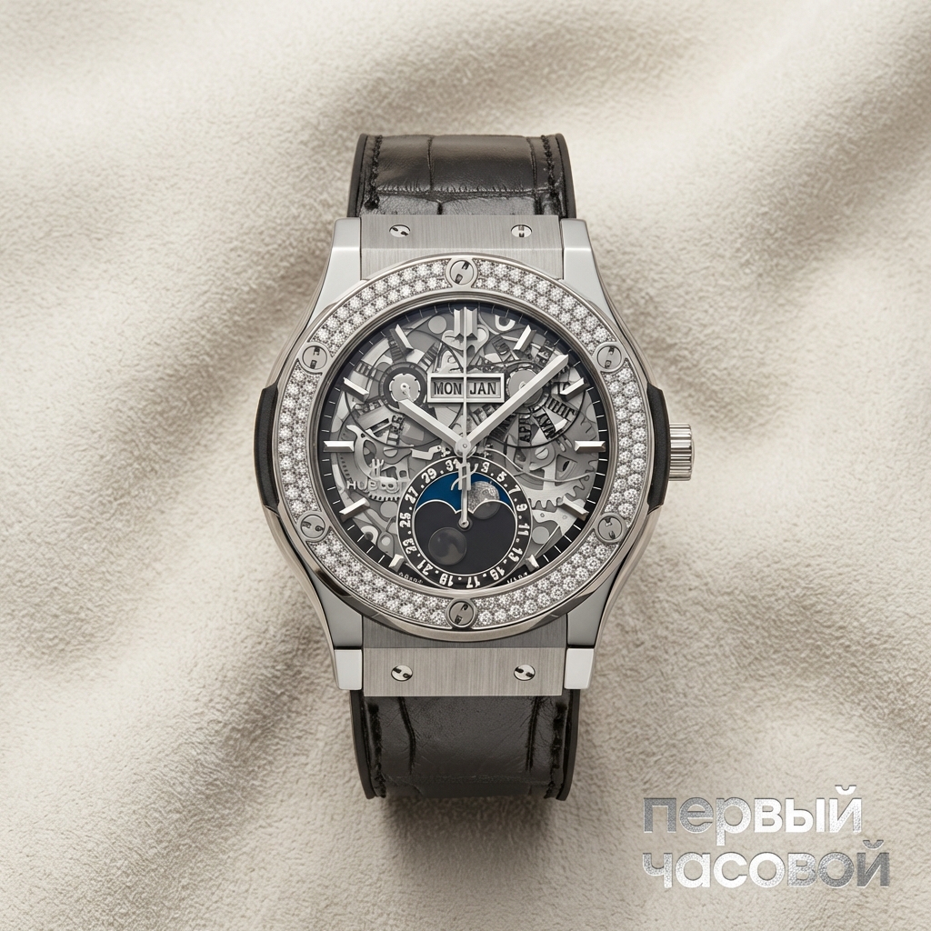 Hublot Classic Aerofusion Moonphase Titanium