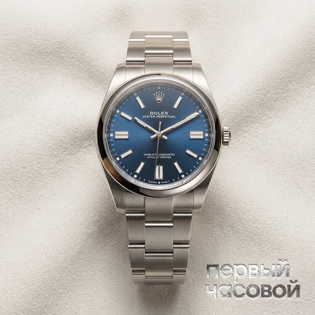 Rolex Oyster Perpetual 41 Mm Blue Dial