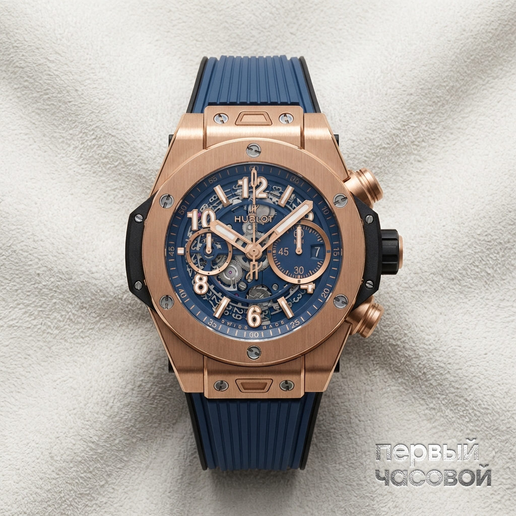 Hublot Big Bang Unico King Gold Blue
