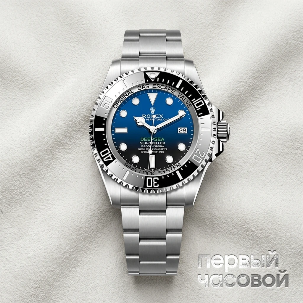Купить элитные часы Rolex Deepsea 44Mm D-Blue 136660-0003: в наличии в Москве!