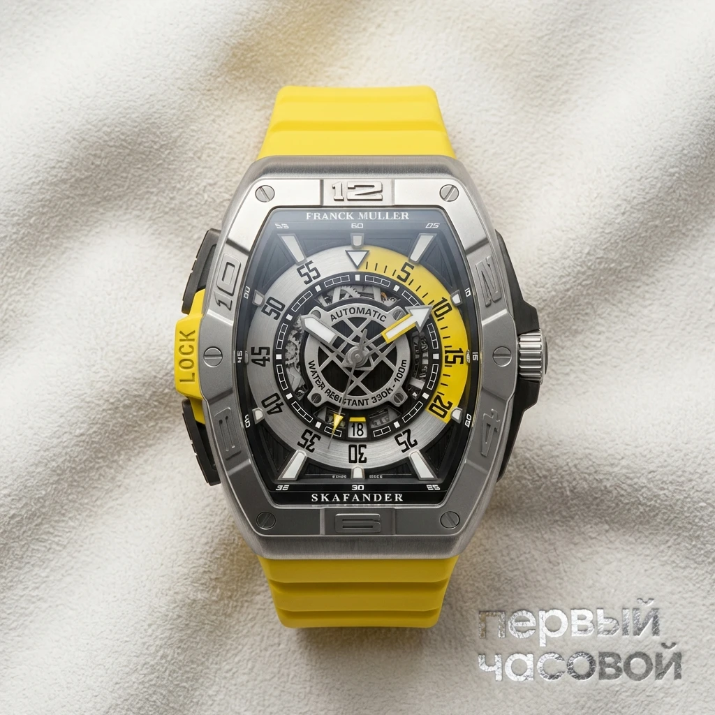 Купить элитные часы Franck Muller Skafander Classic SKF 46 DV SC DT TTNRBR TT.JA: в наличии в Москве!