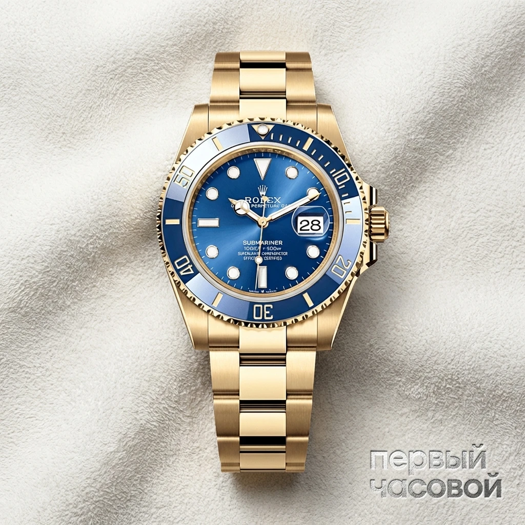 Rolex Submariner Yellow Gold Blue 126618LB