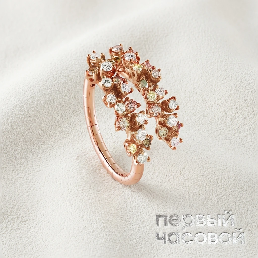 Купить украшение Damiani Mimosa Ring 20078491: в наличии в Москве!