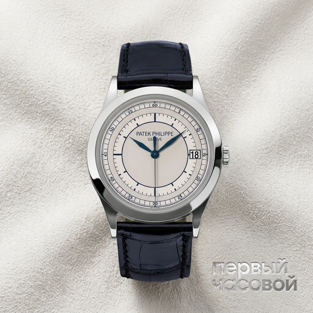 Купить элитные часы Patek Philippe Calatrava White Gold 38mm 5296G-001: в наличии в Москве!