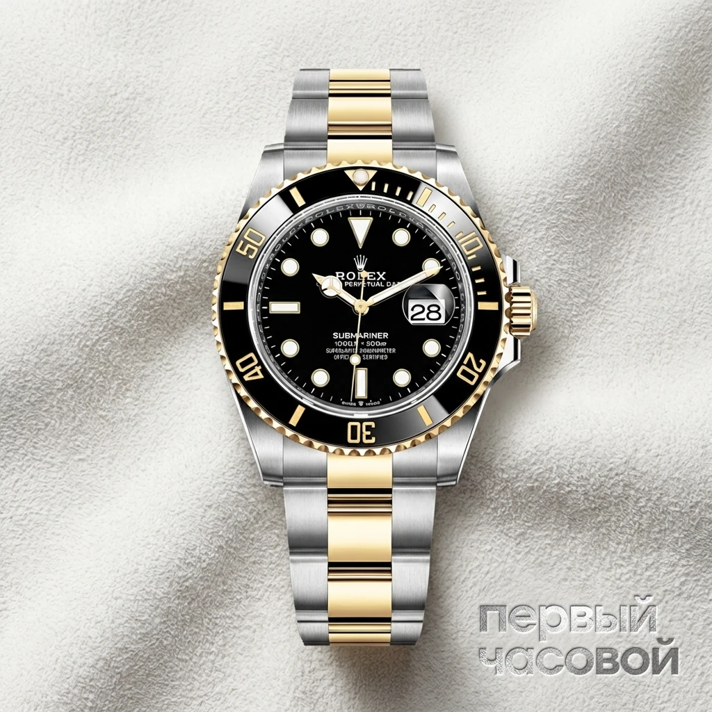 Купить элитные часы Bovet Submariner Steel &amp; Yellow Gold Black Dial 126613LN: в наличии в Москве!