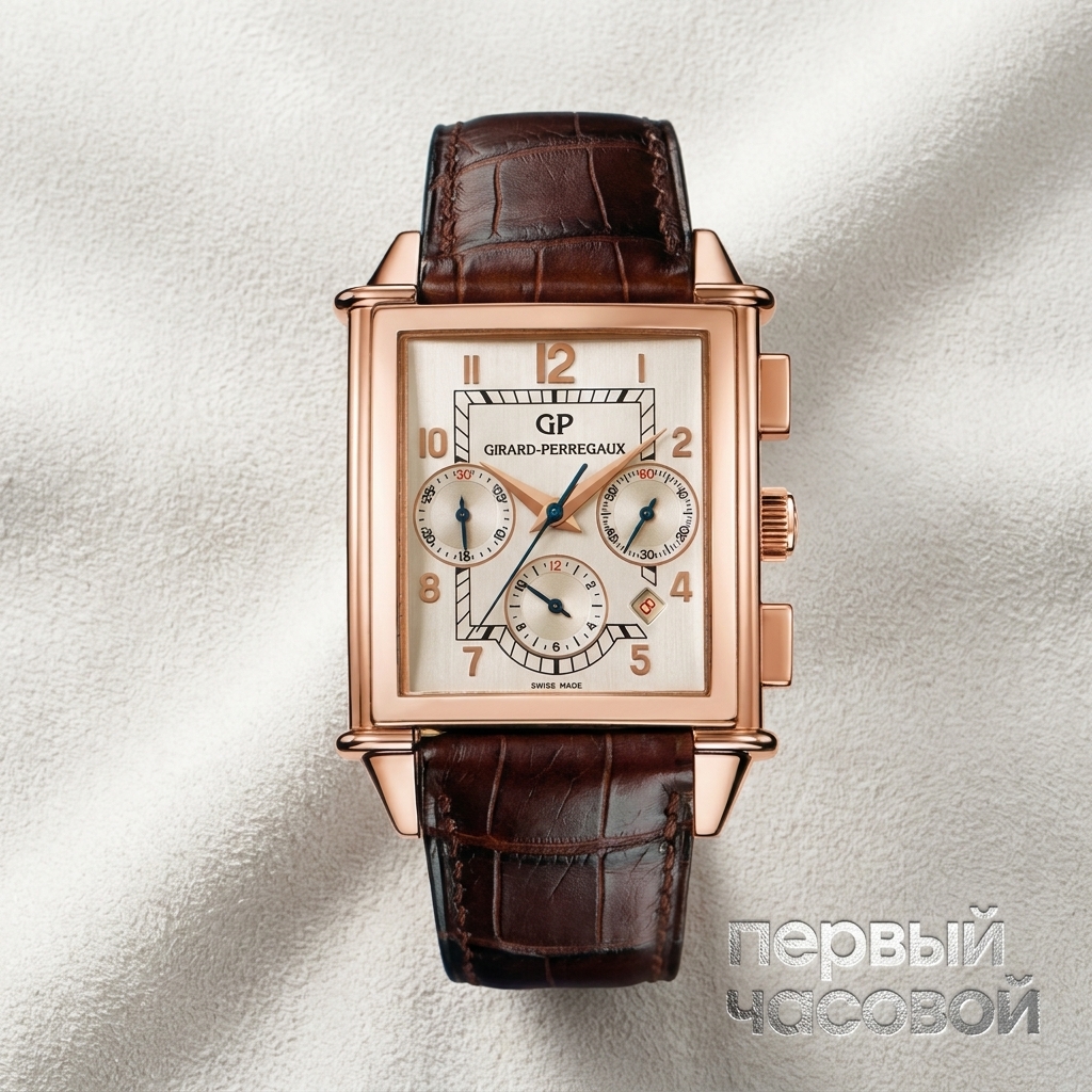 Girard-Perregaux Vintage Xxl 1945 Chronograph Girard Perregaux Rose Gold