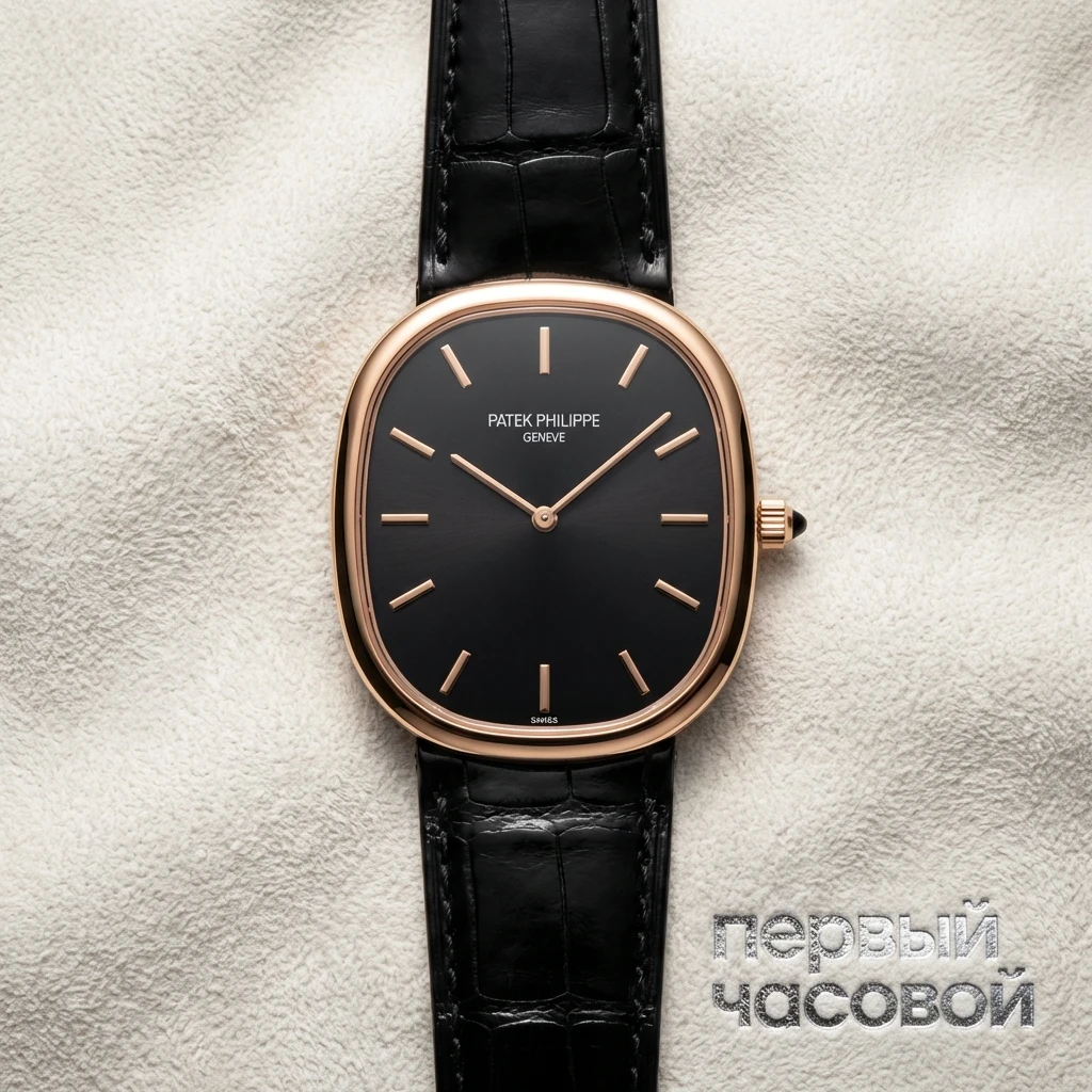 Купить элитные часы Patek Philippe Golden Ellipse 5738R-001: в наличии в Москве!