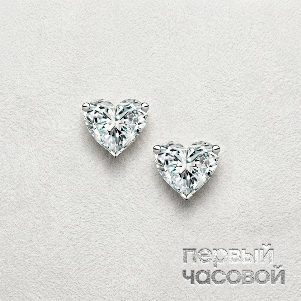 Купить украшение Studio jewelry Серьги С Бриллиантами 0,51/0,51 Ct. G-H/Vs1 : в наличии в Москве!