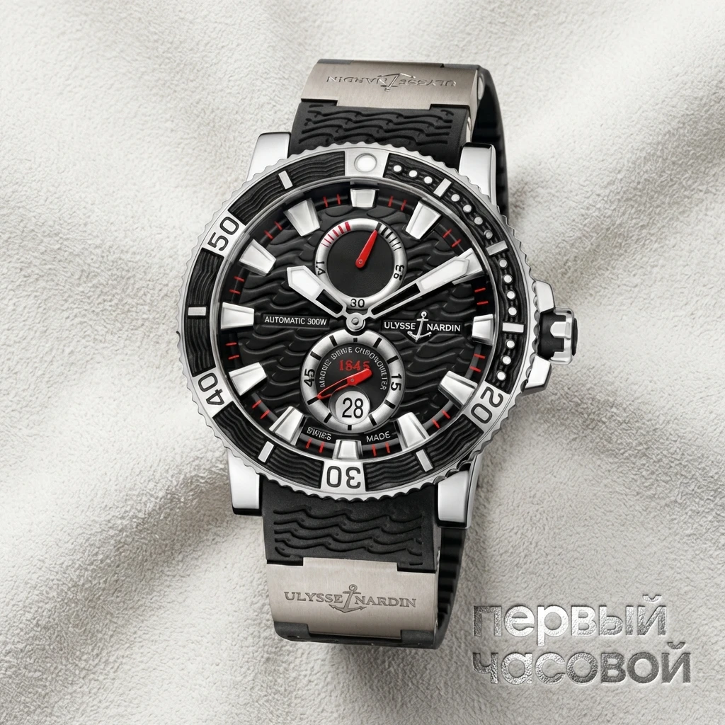 Купить элитные часы Ulysse N Maxi Marine Diver 263-90: в наличии в Москве!