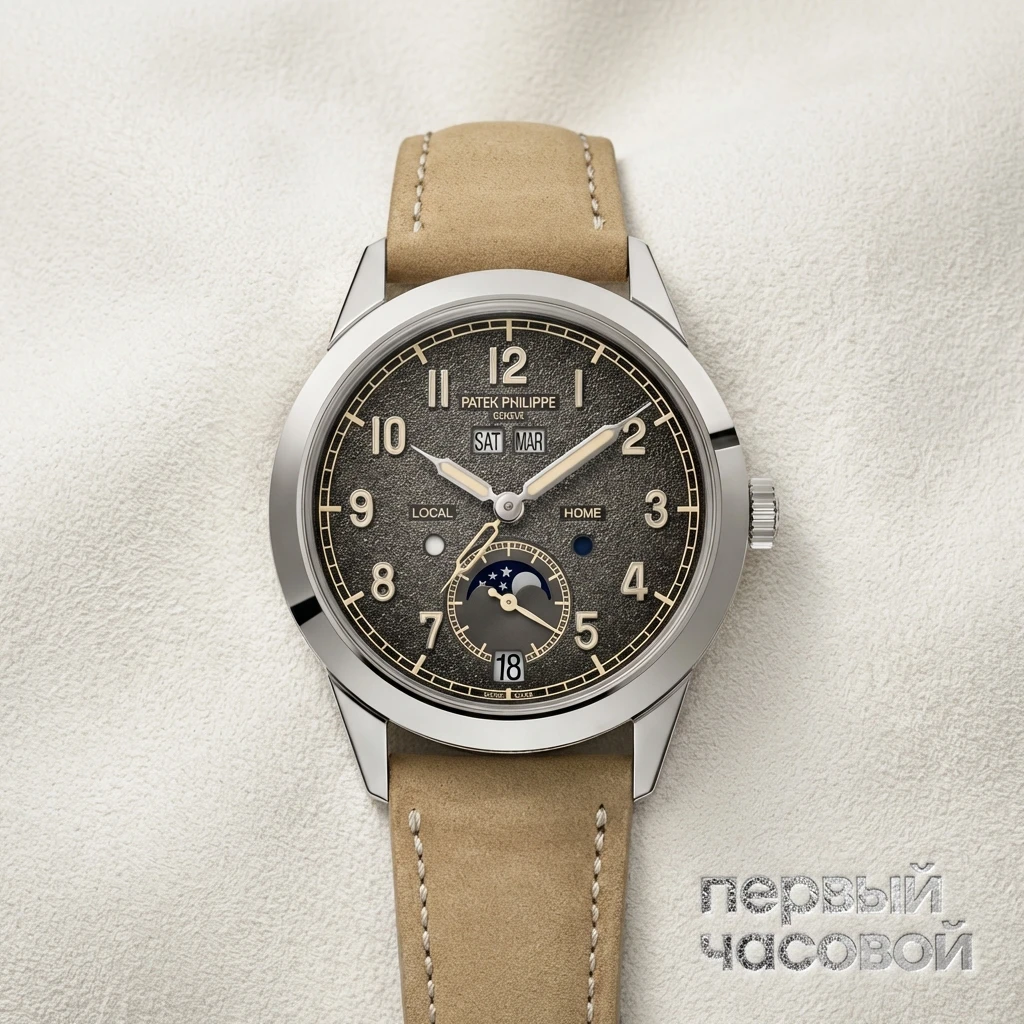 Купить элитные часы Patek Philippe Complications Annual Calendar Travel Time 5326G-001: в наличии в Москве!