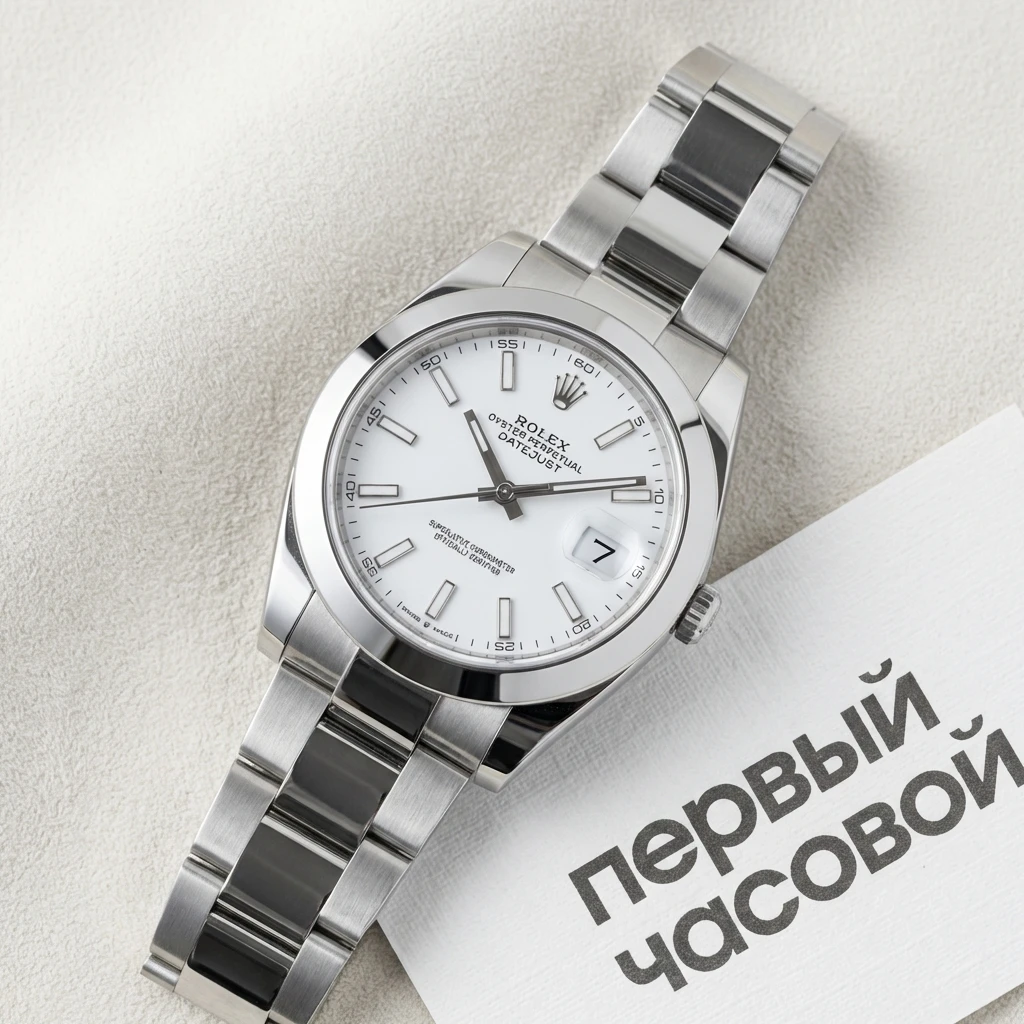 Купить элитные часы Rolex Oyster Perpetual Datejust Ii 41Mm White Dial 126300: в наличии в Москве!