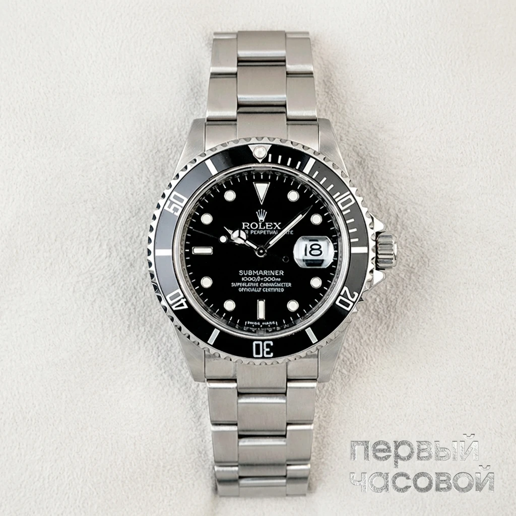Купить элитные часы Rolex Submariner Date 16610: в наличии в Москве!