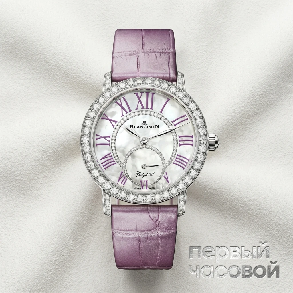 Купить элитные часы Blancpain Ladybird Colors 3661 1954 55B: в наличии в Москве!