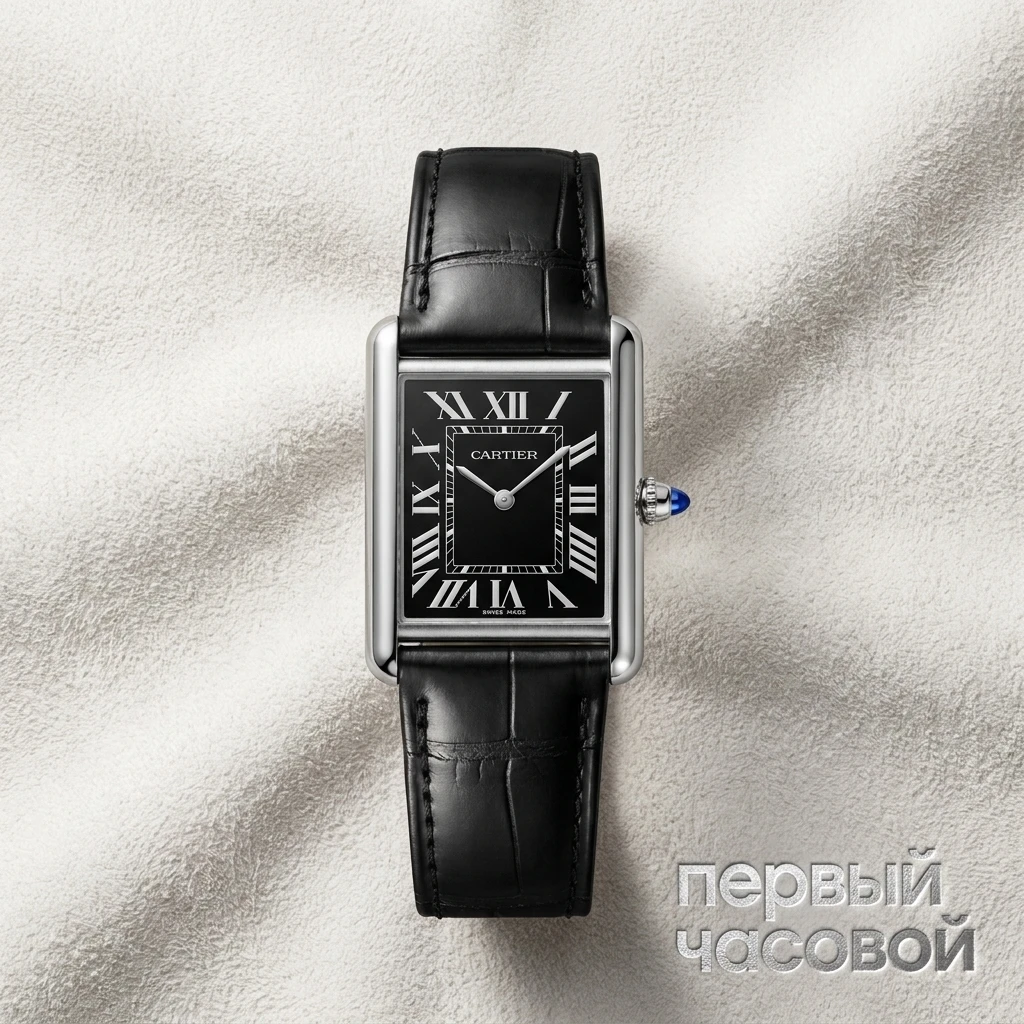 Cartier Tank Must De Cartier Black Large WSTA0108