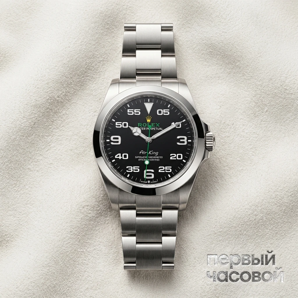 Купить элитные часы Rolex Oyster Perpetual Air King New Model Full Stickers 126900: в наличии в Москве!