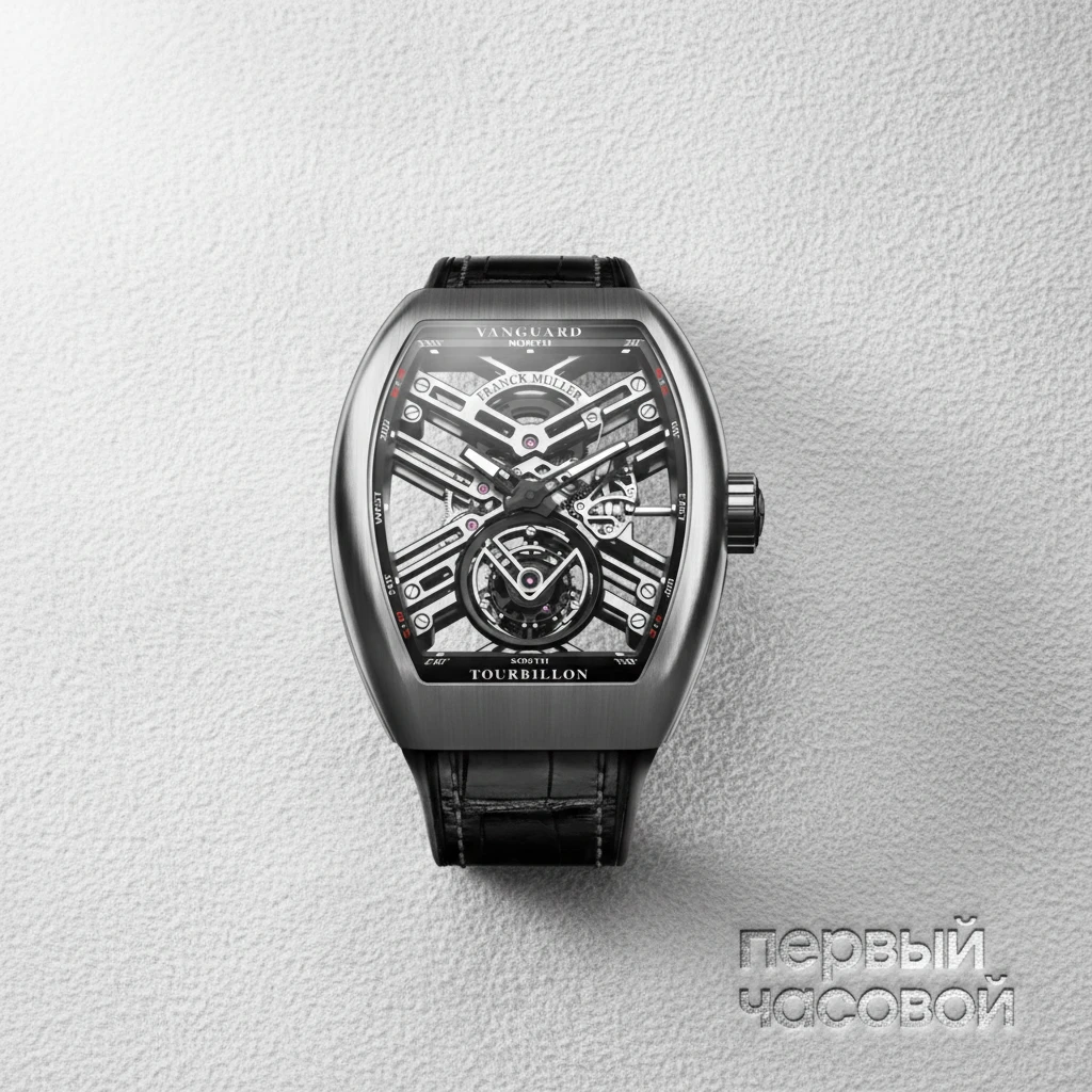 Купить элитные часы Franck Muller Mens Collection Vanguard Skeleton V 45 T SQT BR Steel: в наличии в Москве!