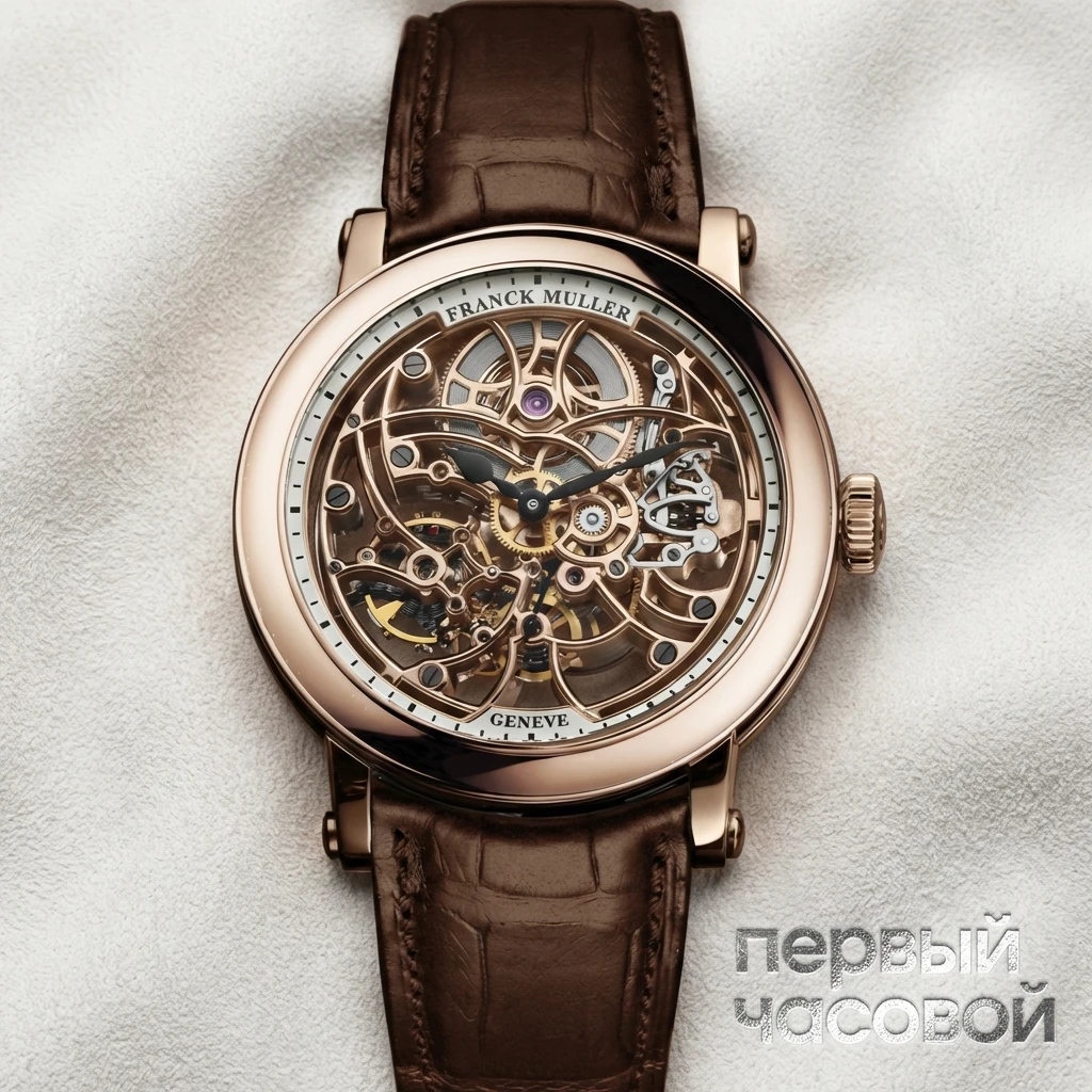 Купить элитные часы Franck Muller Mens Collection Round 7042 B S6 SQT rose gold: в наличии в Москве!