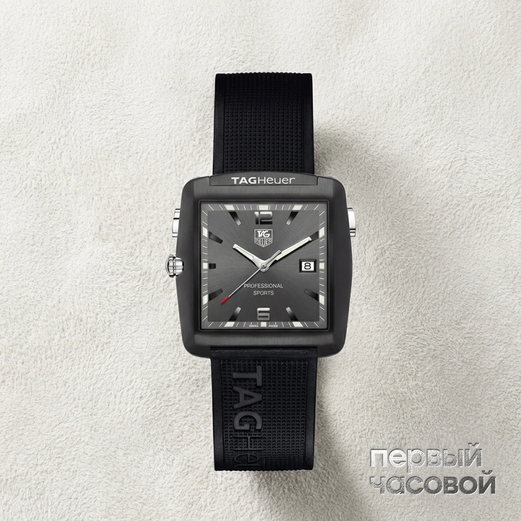 Купить элитные часы Tag Heuer Golf Watch Black PVD WAE1113. FT6004: в наличии в Москве!