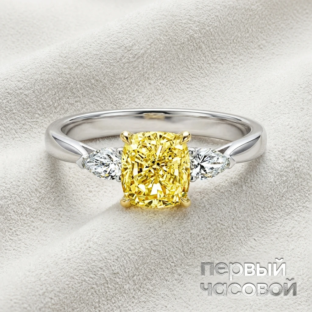 Купить украшение Studio jewelry Кольцо С Бриллиантом 2,01 Ct. W To X/Vs1 : в наличии в Москве!