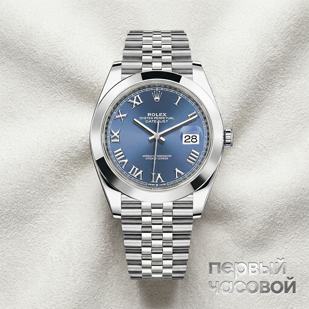 Rolex Oyster Perpetual Datejust II 41mm Blue Azzuro