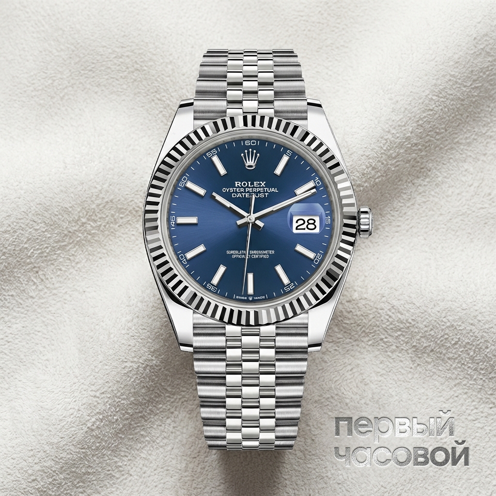 Rolex Oyster Perpetual Datejust 41Mm Blue Dial 2023