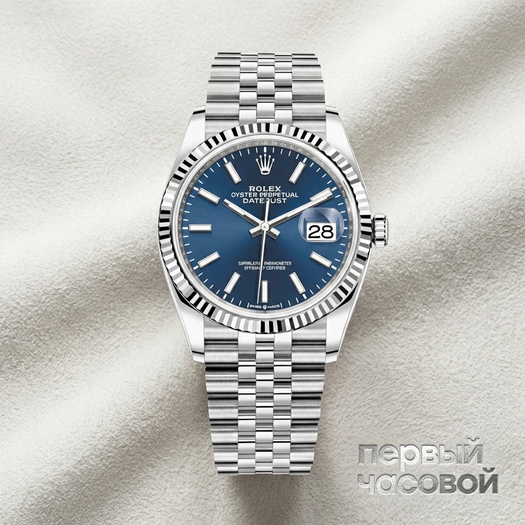 Купить элитные часы Rolex Datejust 36mm Steel &amp; White Gold Blue Dial 126234: в наличии в Москве!