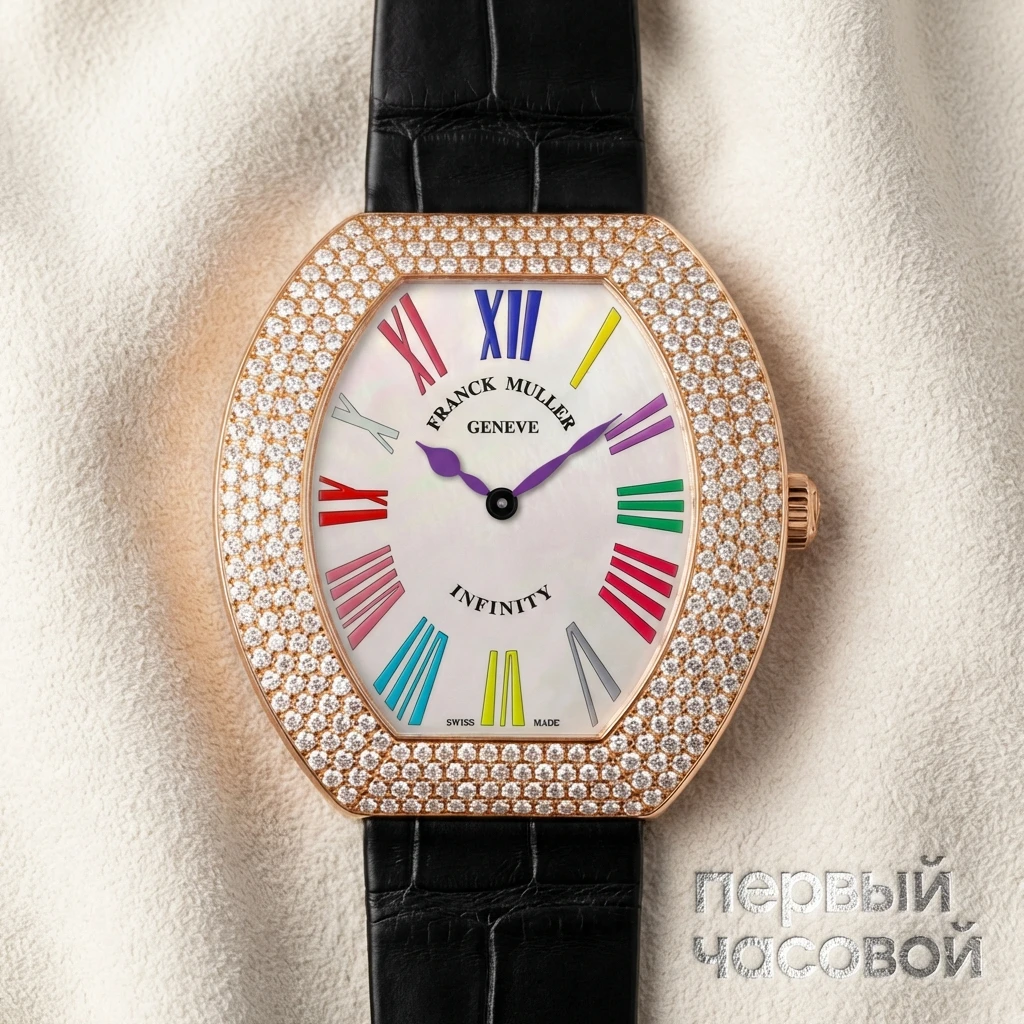 Купить элитные часы Franck Muller Ladies Collection Infiniti 3540 QZ R COL DRM D4: в наличии в Москве!