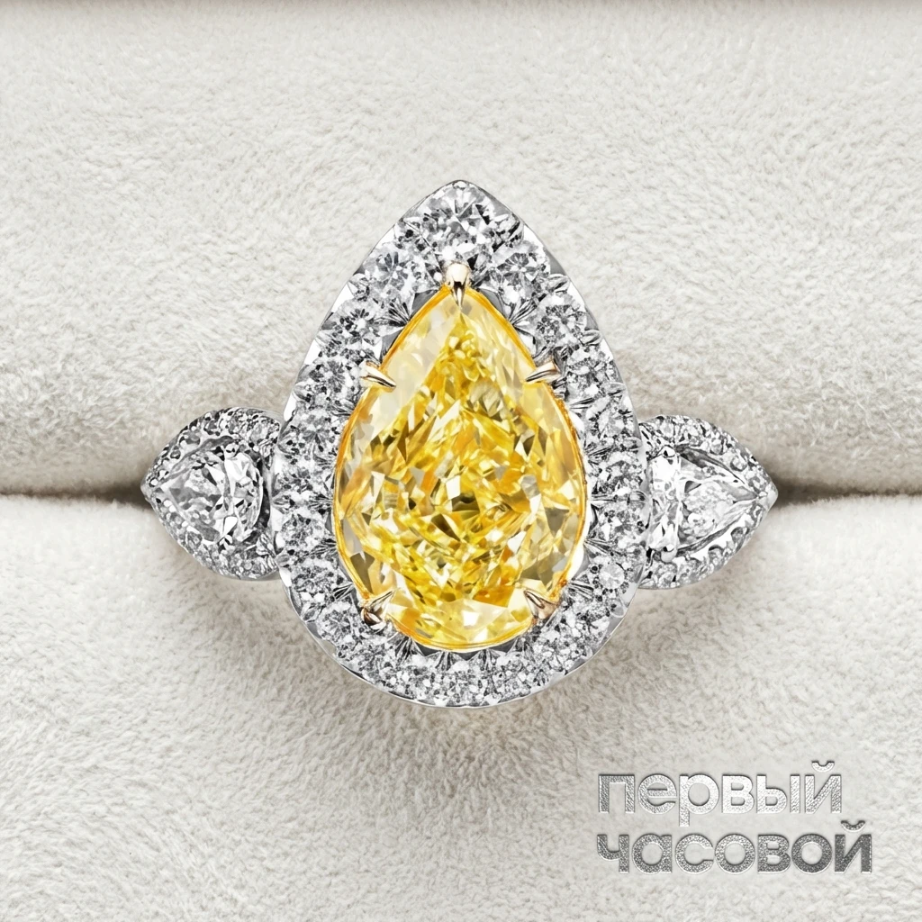 Купить украшение Studio jewelry Кольцо С Бриллиантом 5,63 Ct. F.l.y/Vs1 : в наличии в Москве!