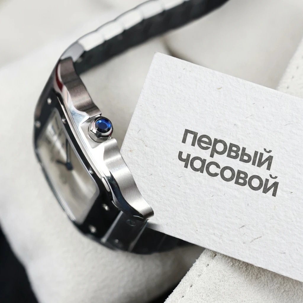 Купить элитные часы Cartier Santos De Cartier Small Model Silver Dial WSSA0082: в наличии в Москве!