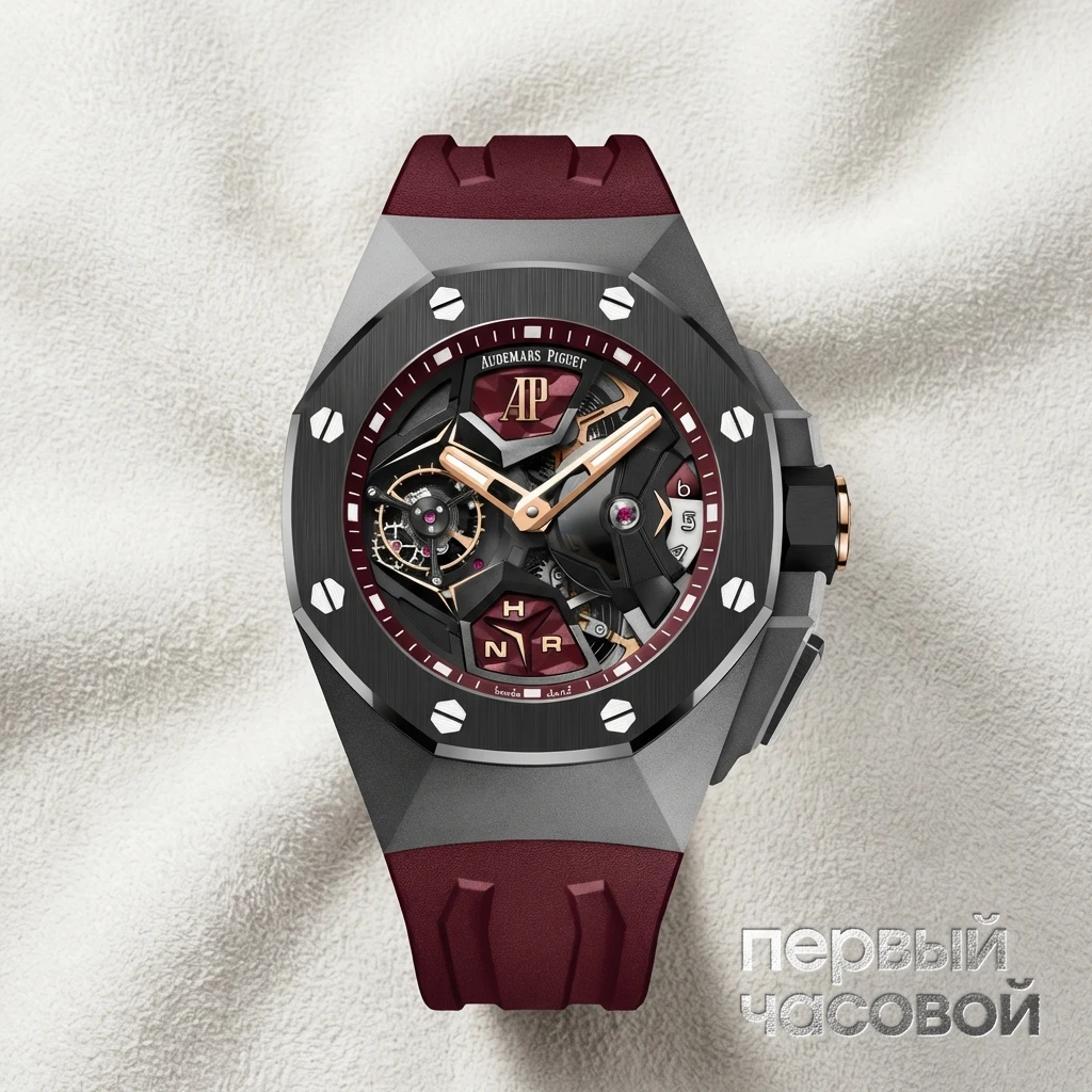 Купить элитные часы Audemars Piguet Royal Oak Concept Flying Tourbillon GMT 26589IO.OO.D500CA.01: в наличии в Москве!
