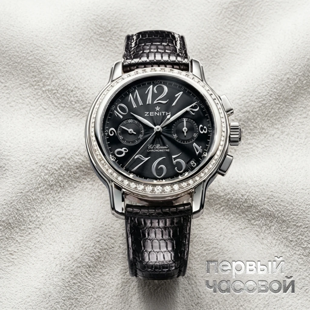 Купить элитные часы Zenith Chronomaster Star El Primero Diamonds Ladies 16.1230.4002/21.c509: в наличии в Москве!