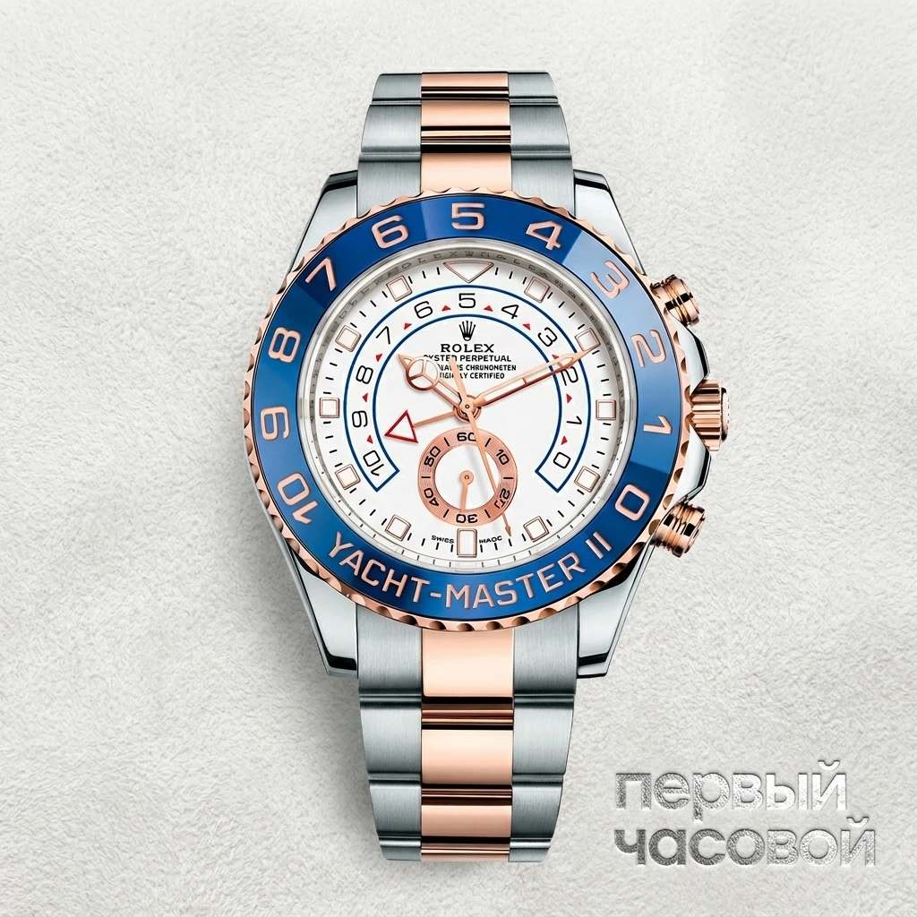 Купить элитные часы Rolex Yacht-Master Ii Steel Rose Gold 116681: в наличии в Москве!