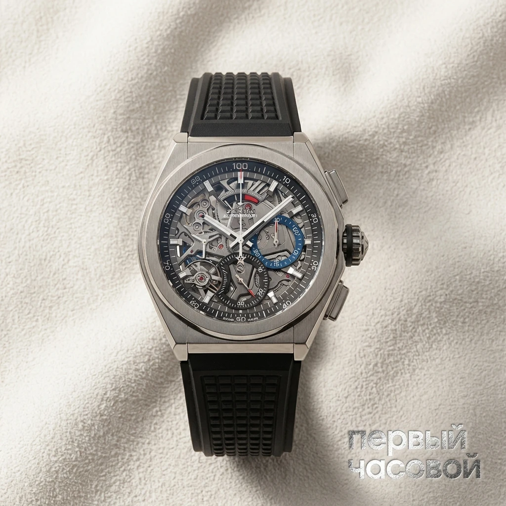 Купить элитные часы Zenith Defy El Primero Titanium 44 Mm 95.9000.9004/78.R782: в наличии в Москве!