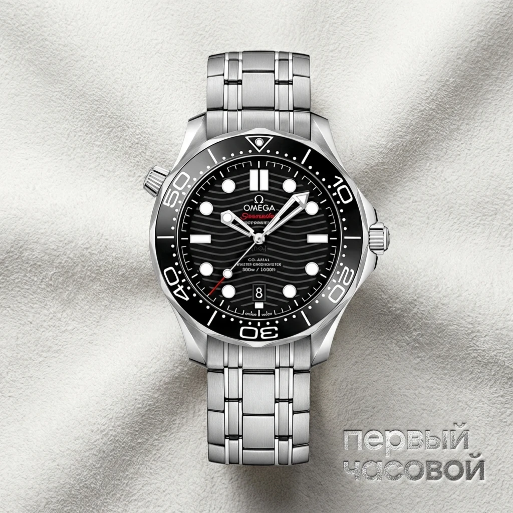 Купить элитные часы Omega Seamaster DIVER 300M CO‑AXIAL MASTER CHRONOMETER 42 MM 210.30.42.20.01.001: в наличии в Москве!