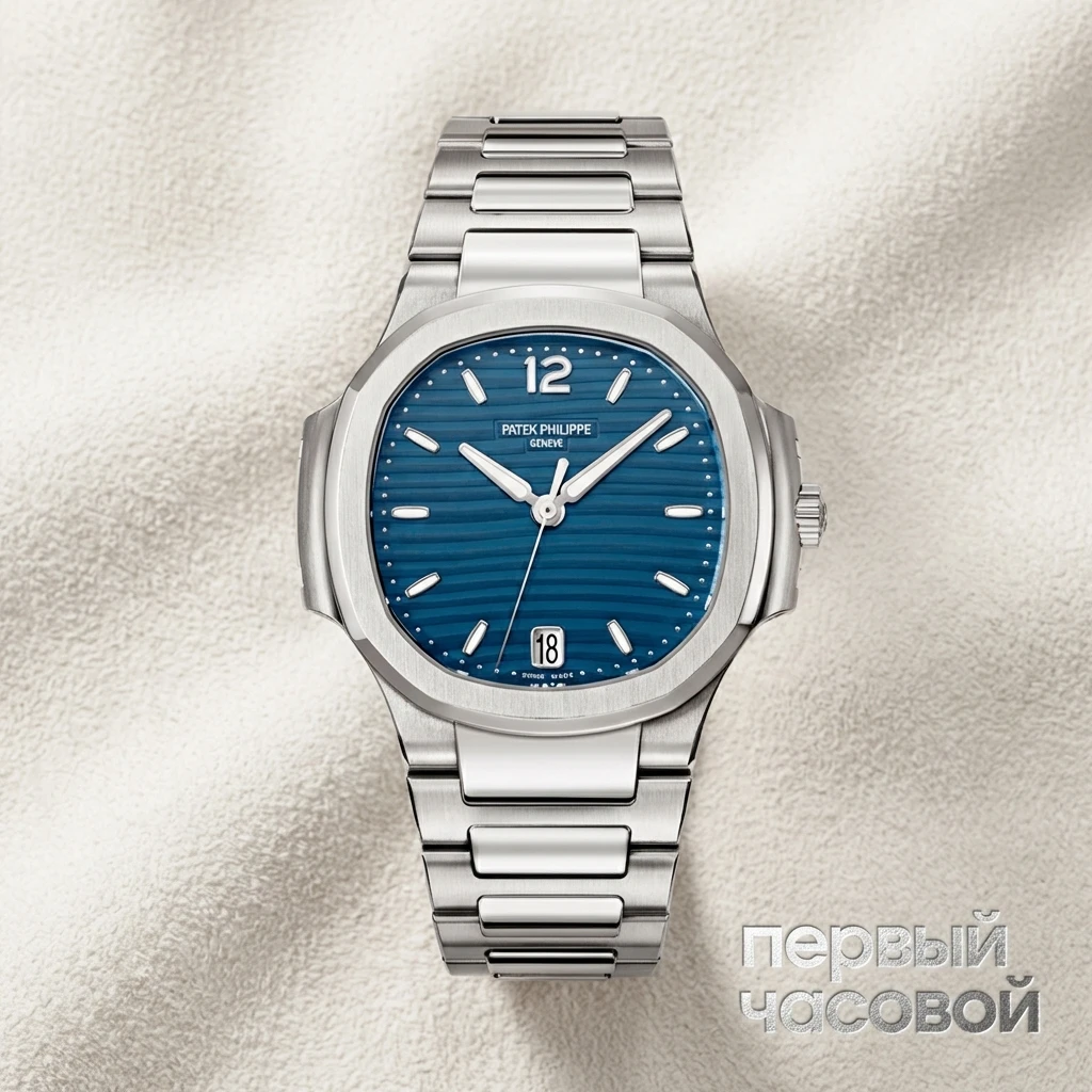 Patek Philippe Nautilus Steel Ladies Blue 7118/1A-001