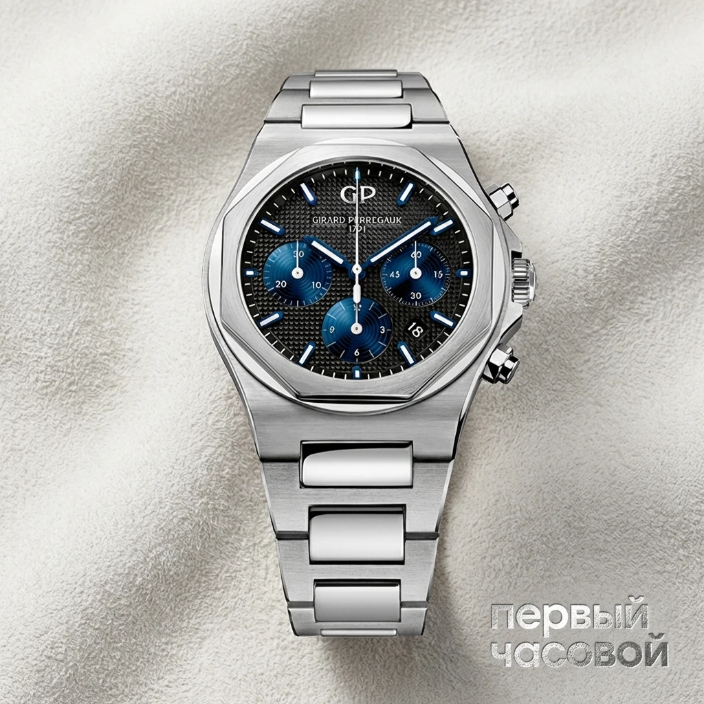 Купить элитные часы Girard-Perregaux Chronograph 42 mm 81020-11-631-11A: в наличии в Москве!