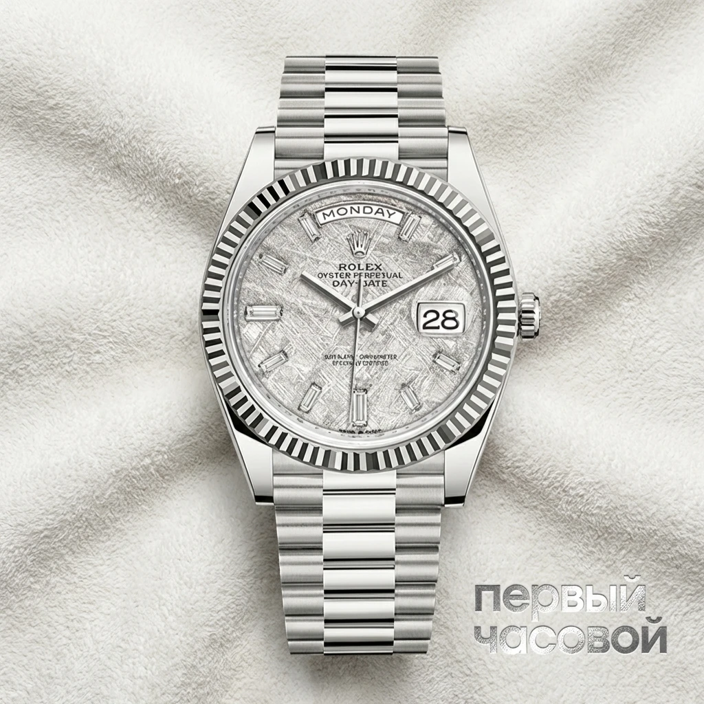Rolex Oyster Perpetual White Gold Day-Date Meteorite 40Mm 228239