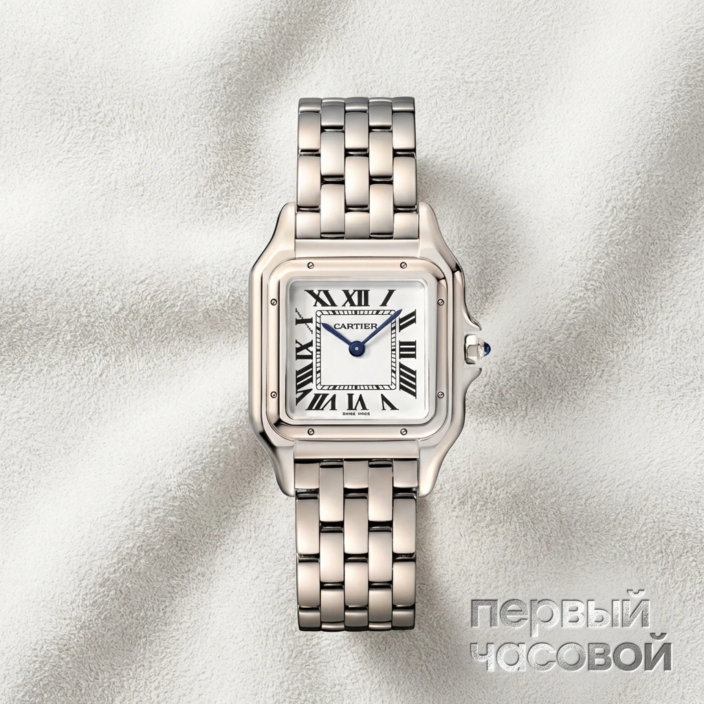 Купить элитные часы Cartier Panthère De Cartier Steel Medium WSPN0007: в наличии в Москве!