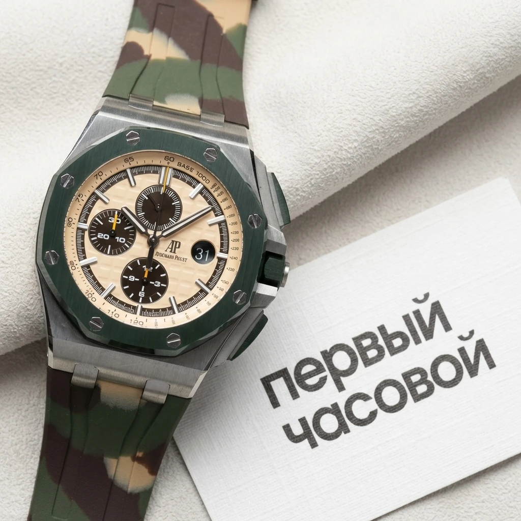 Купить элитные часы Audemars Piguet Audemars Piguet Royal Oak Offshore Chronograph Camo 26400SO.OO.A054CA.01: в наличии в Москве!