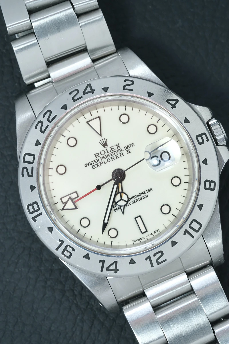 Купить элитные часы Rolex Vintage Explorer Ii Cream Dial 1996 Year 16570: в наличии в Москве!