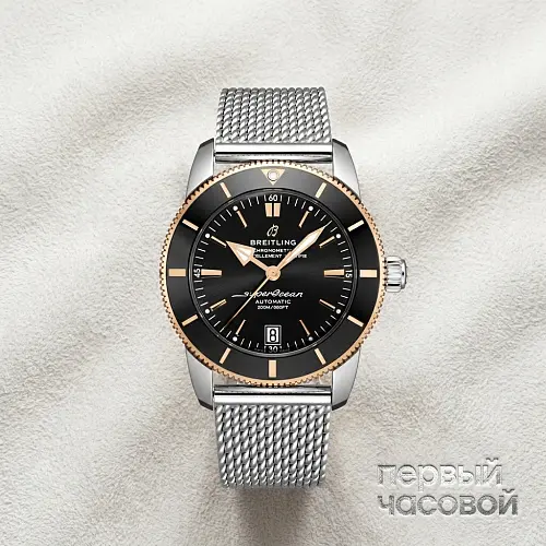 Superocean Heritage Automatic B20 Two Tone Black Dial 42