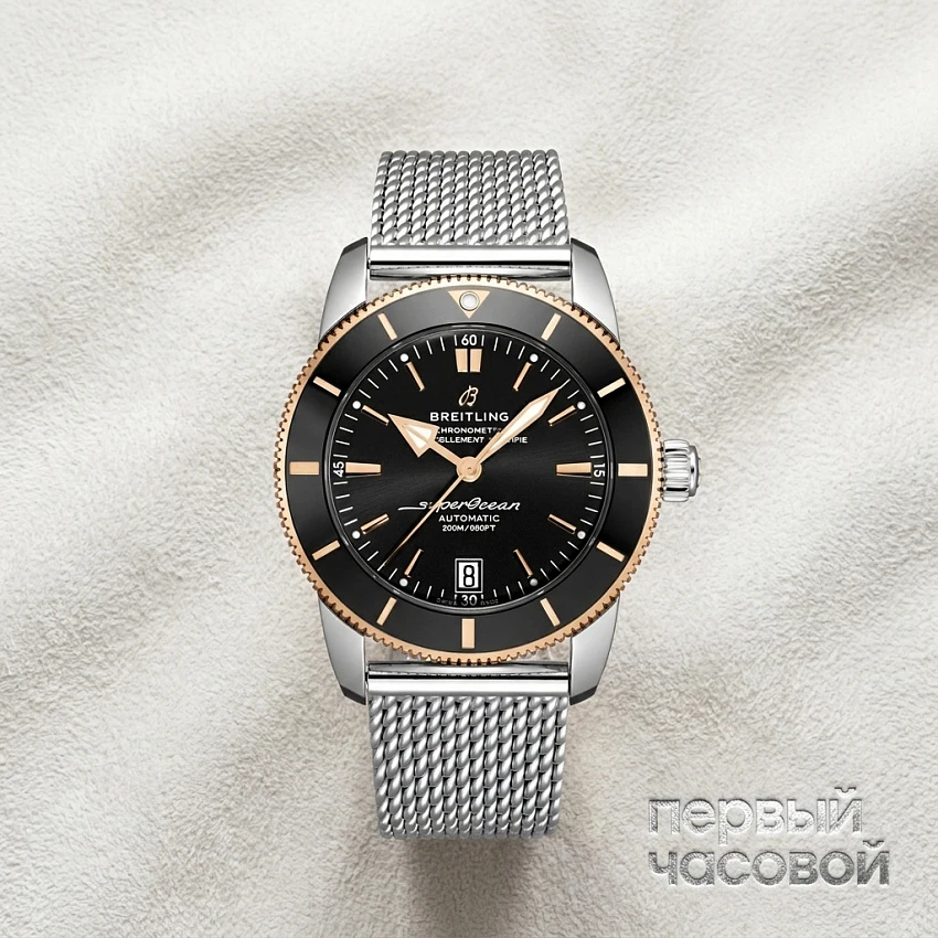 Superocean Heritage Automatic B20 Two Tone Black Dial 42