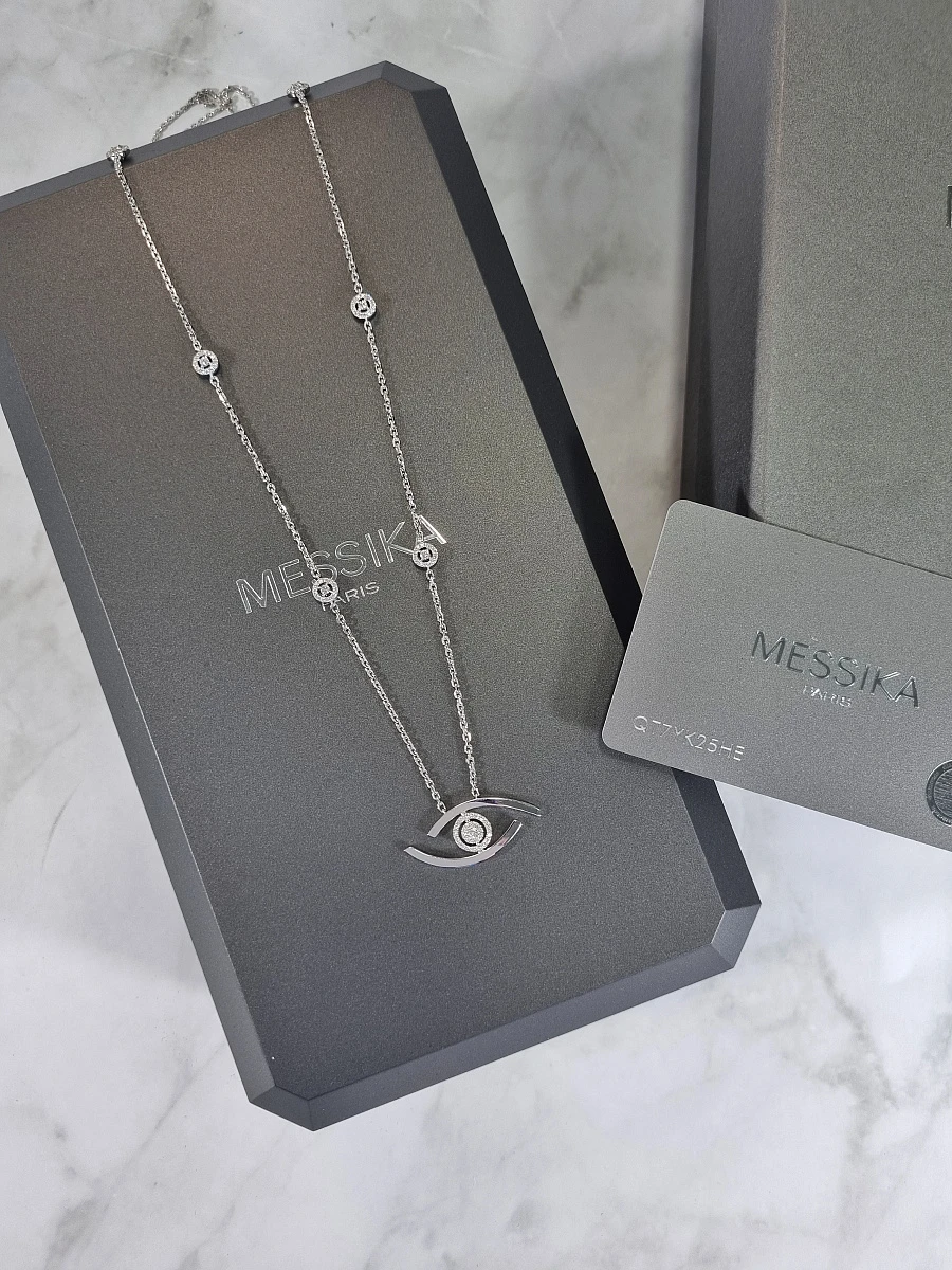 Купить украшение MESSIKA Колье  Lucky Eye long Lucky Eye long diamond necklace for women: в наличии в Москве!