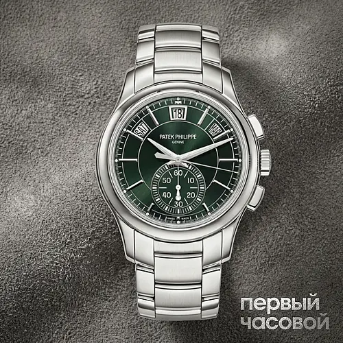 Annual Calendar Chronograph Green