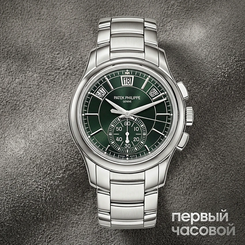 Annual Calendar Chronograph Green
