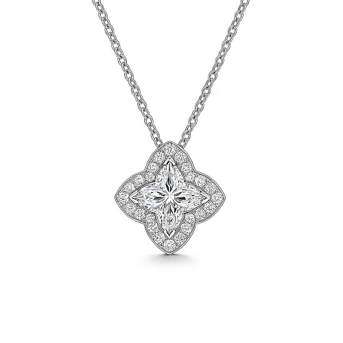 Подвеска 0,96 ct. H/VVS1 "LV Diamond" (Star cut)