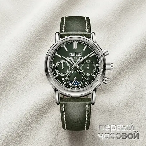 Patek Philippe 5204G-001 - GRAND COMPLICATIONS Perpetual Calendar  White Gold