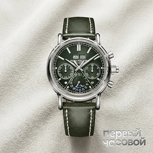 Patek Philippe 5204G-001 - GRAND COMPLICATIONS Perpetual Calendar  White Gold